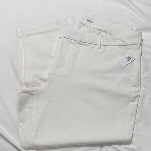 Old Navy Women's White Ankle Pants
